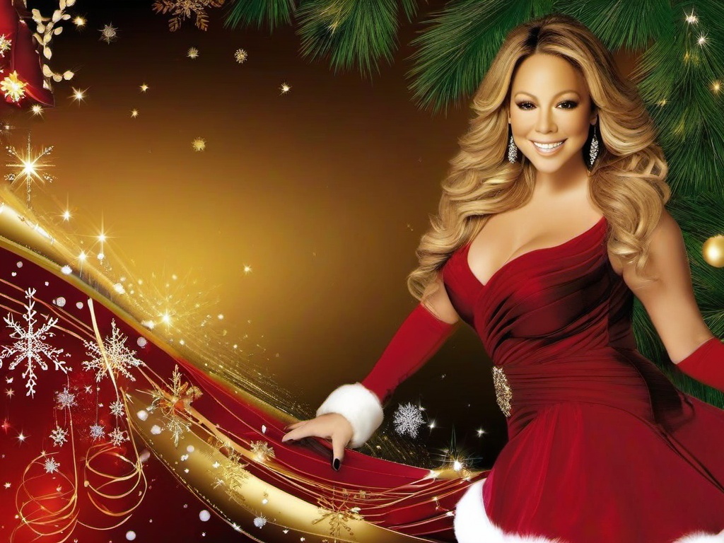 Mariah Carey Christmas Wallpaper  