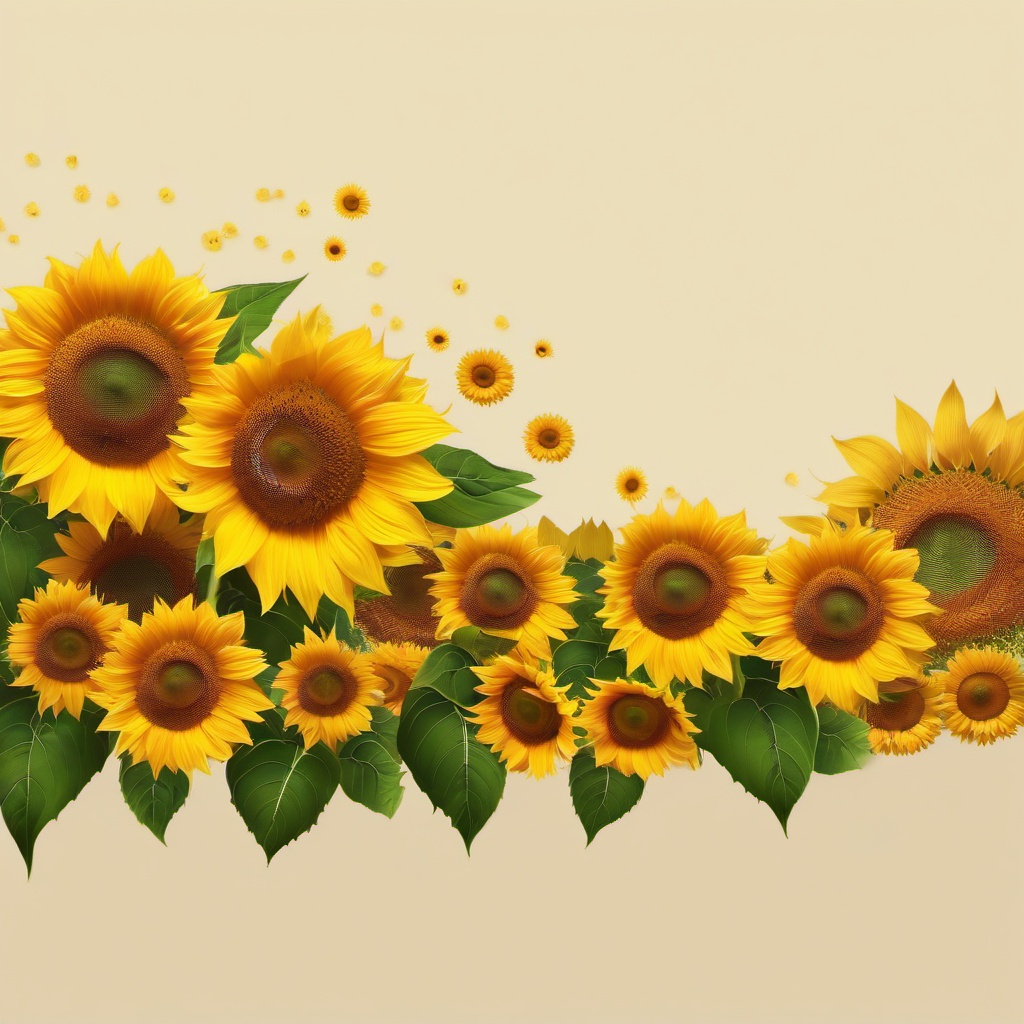 Sunflower Background Wallpaper - sunflower with transparent background  