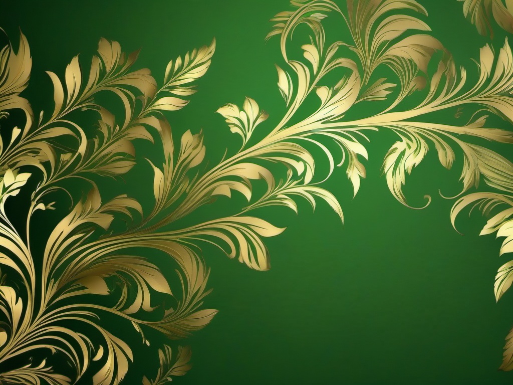 Gold Green Background - Elegant gold with lush green undertones for a nature-inspired luxury feel.  background wallpaper