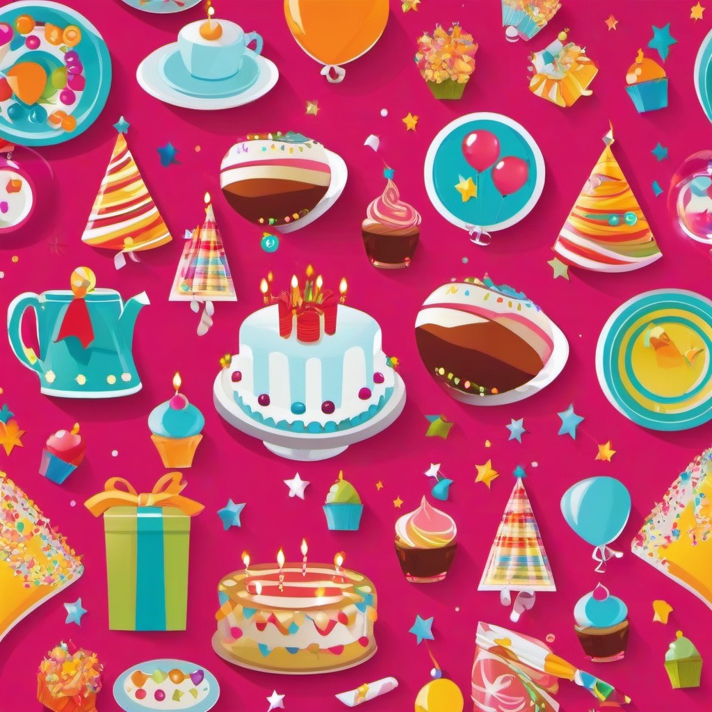 Party Background Wallpaper - birthday table background  