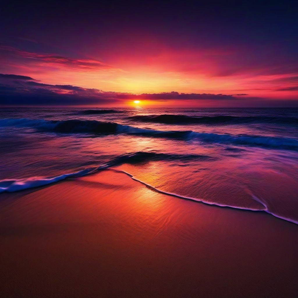 Ocean Background Wallpaper - sunset sea background  