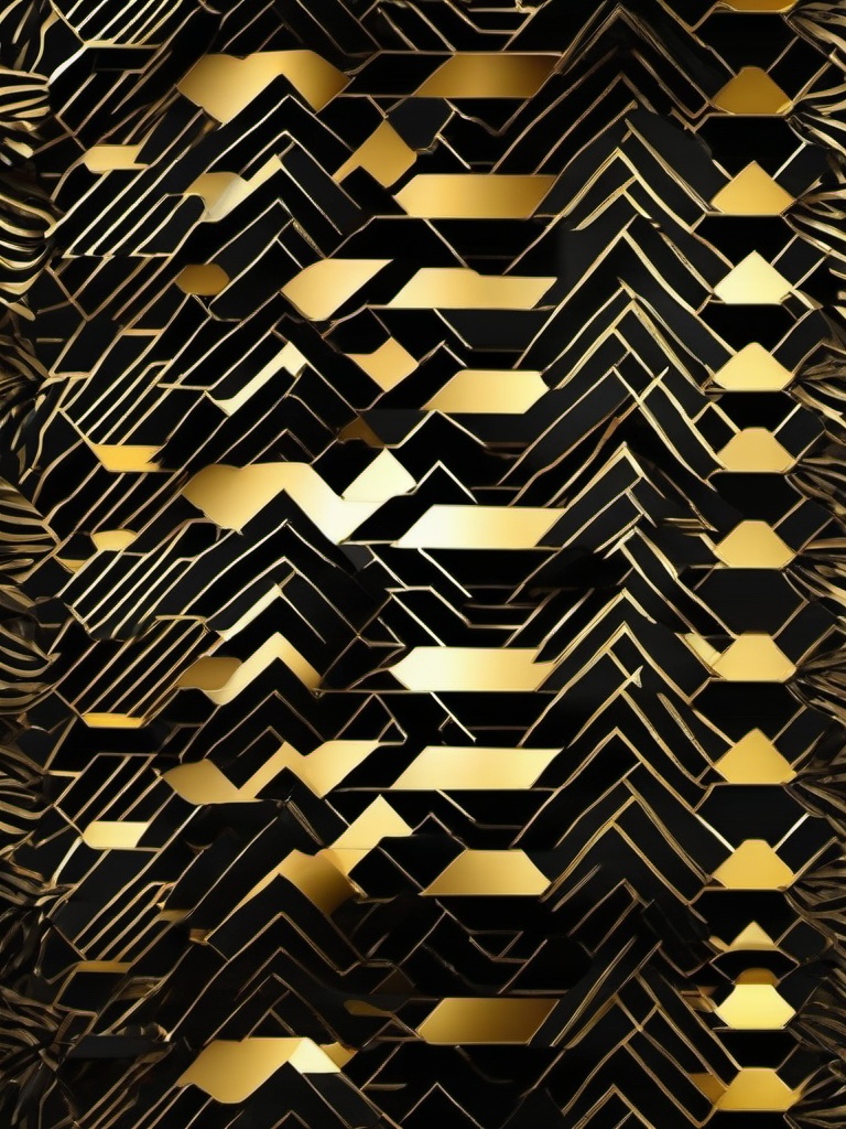 Black And Gold Pattern Wallpaper  ,mobile iphone background wallpaper