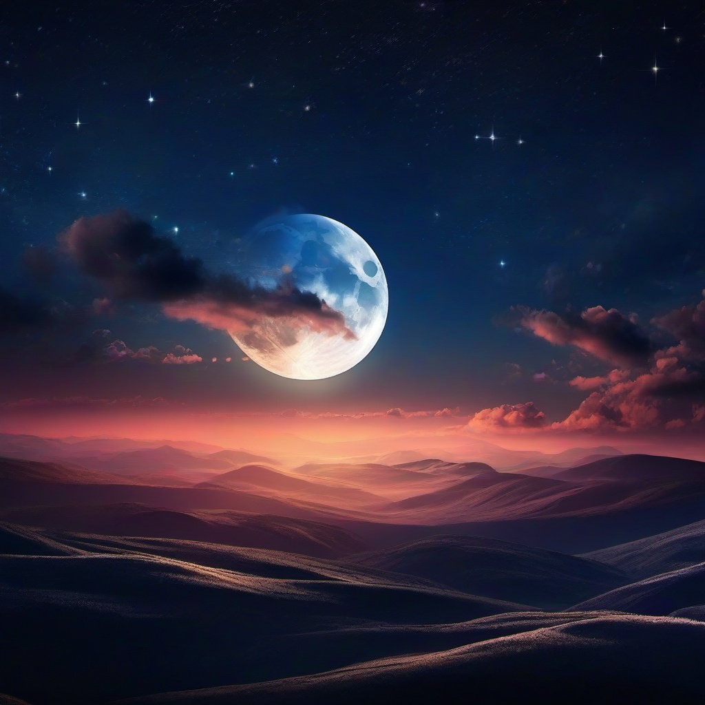 Sky Background Wallpaper - night sky wallpaper moon  