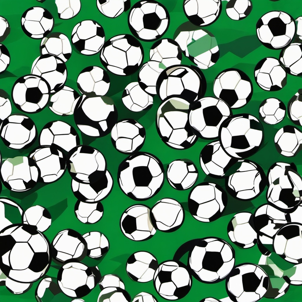 Soccer Ball clipart - soccer ball and cleats on the field  