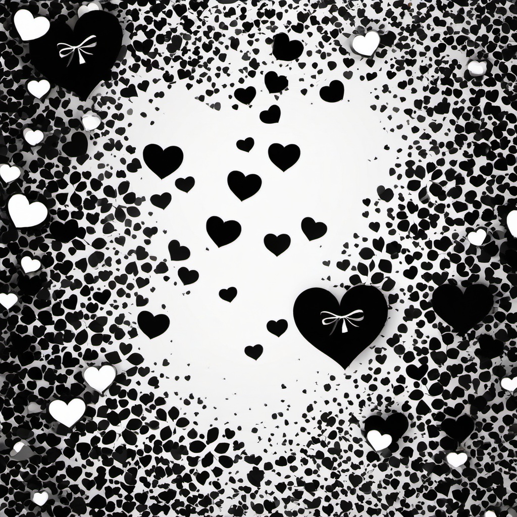 Valentine Background Wallpaper - black and white valentine background  