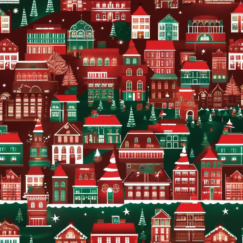 Christmas Background Wallpaper - christmas city background  