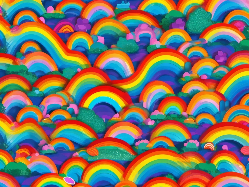 Rainbow Friend Background  