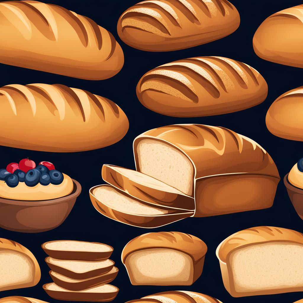 bread clipart - a freshly baked loaf of bread, a staple of life 