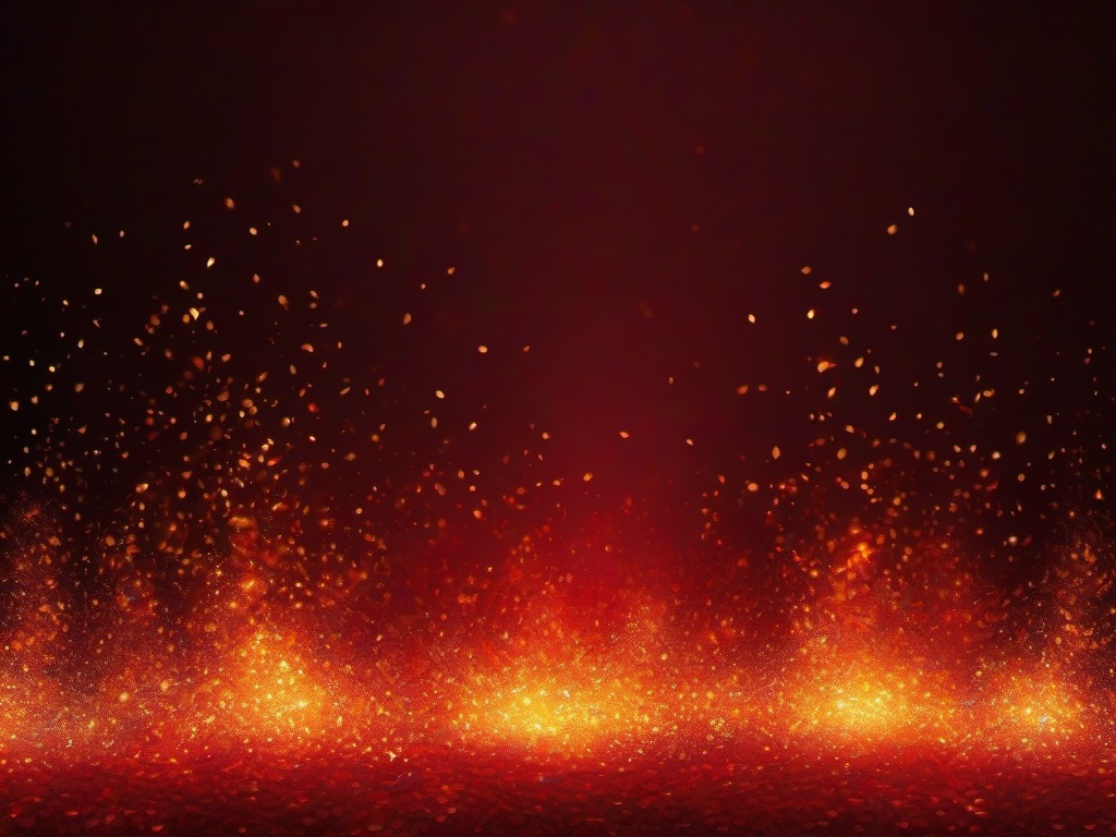 Fire Wallpaper - Glowing embers in deep red and gold  background wallpaper