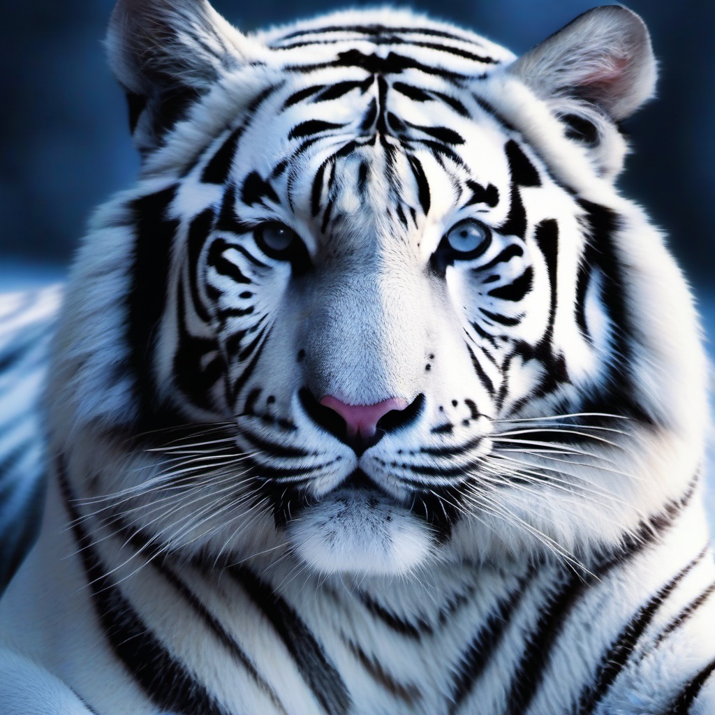 white tiger screensaver 