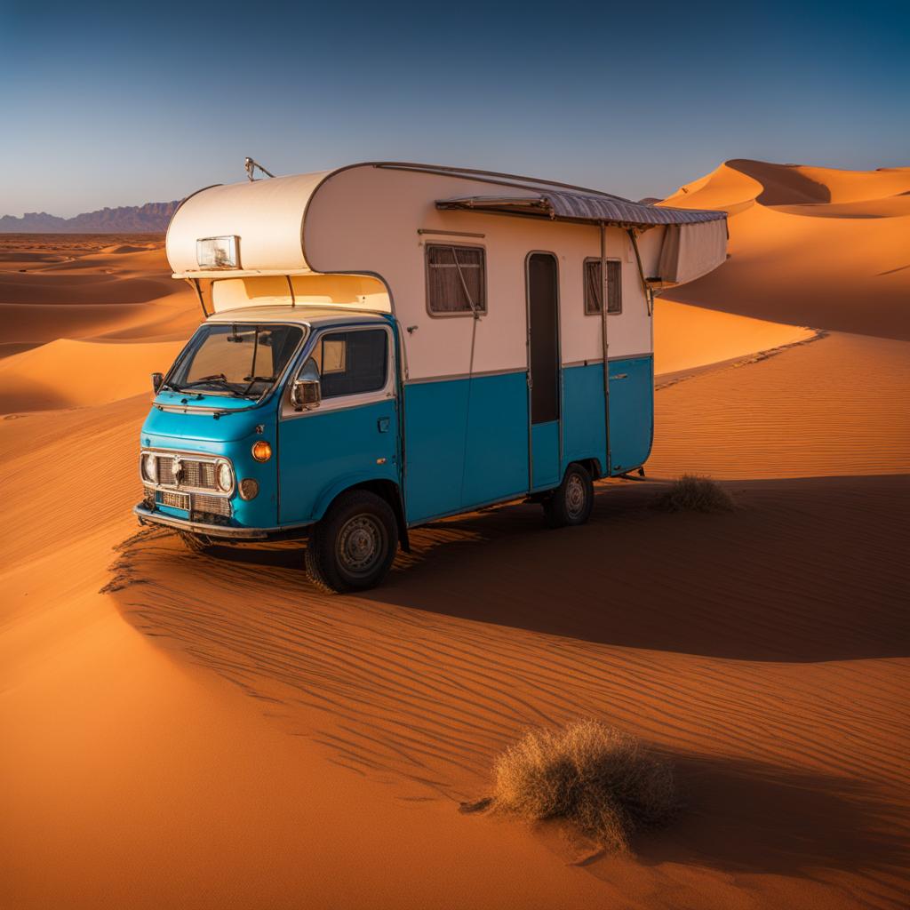 chronicles of the neon nomads: caravans across the sahara 