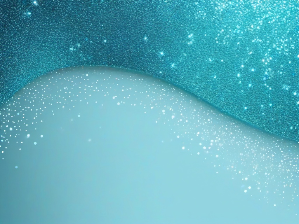 Light Blue Glitter Background  