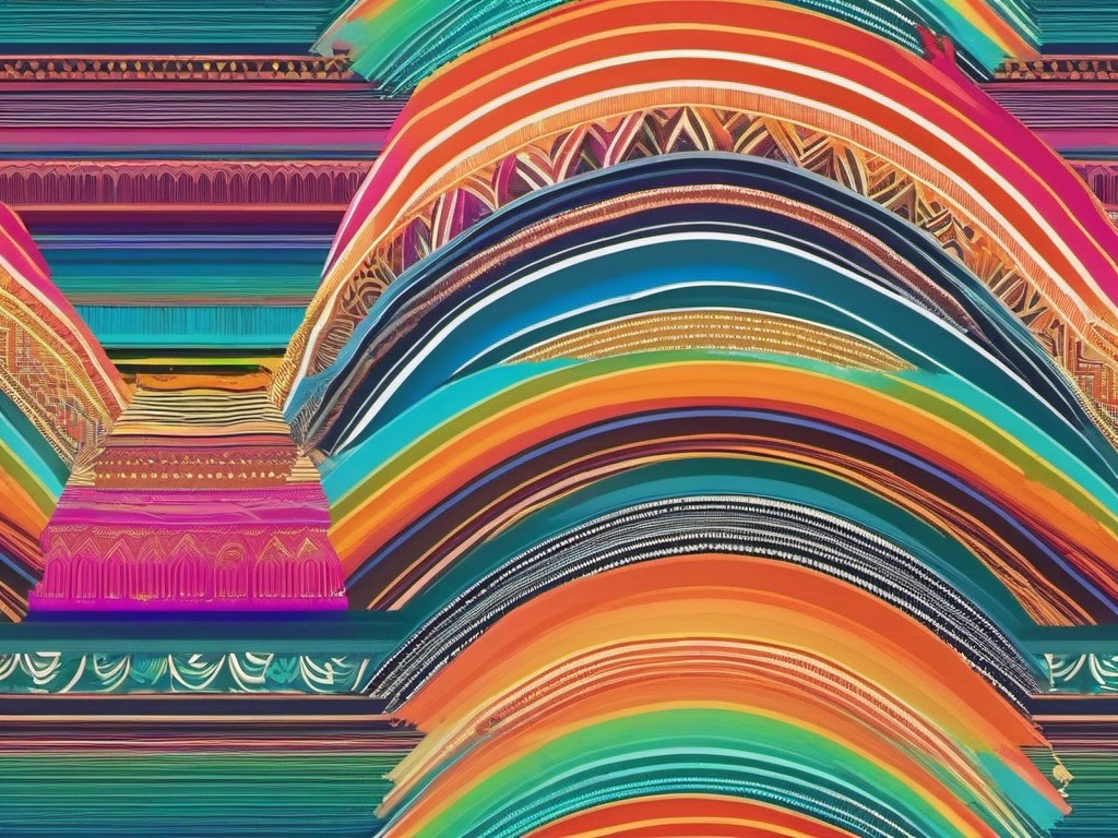 Boho Rainbow Background Wallpaper  