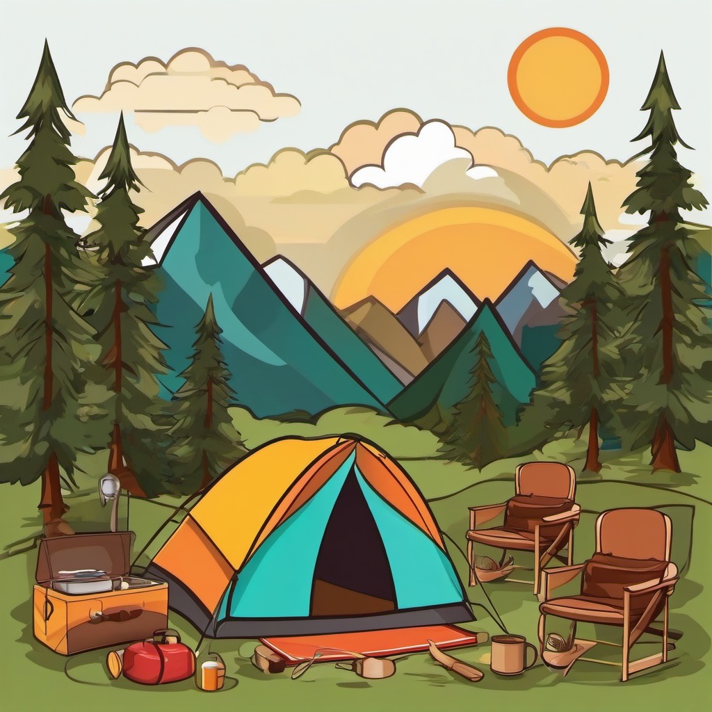 Camping  clipart