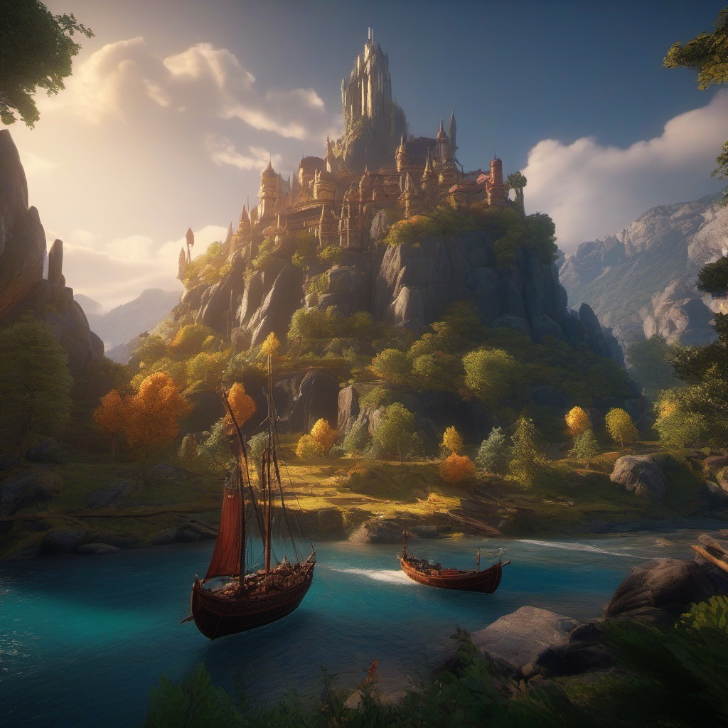 Epic Adventure - A grand epic adventure with heroes and quests detailed matte painting, deep color, fantastical, intricate detail, splash screen, complementary colors, fantasy concept art, 8k resolution trending on artstation unreal engine 5
