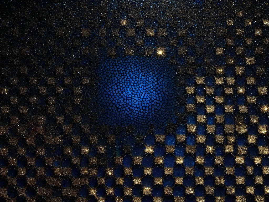 Black And Blue Glitter Wallpaper  