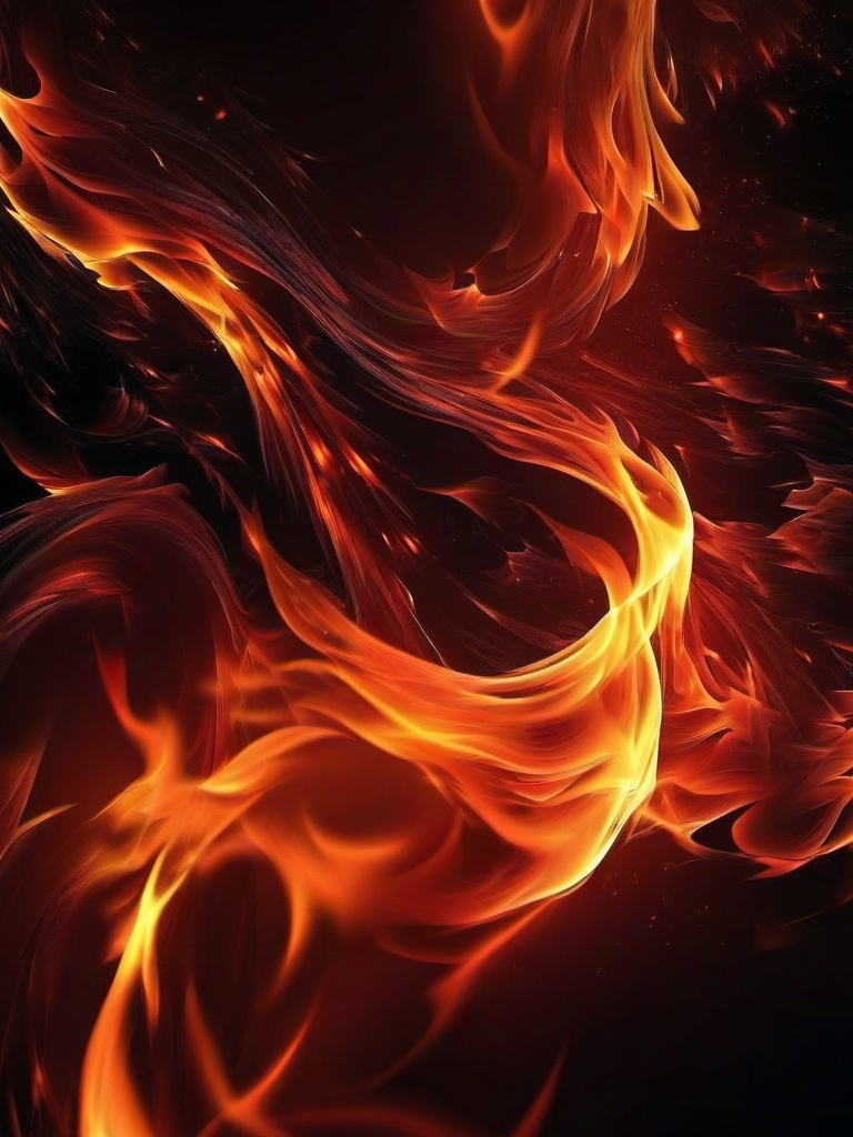 Fire Dark Wallpaper  ,mobile iphone background wallpaper