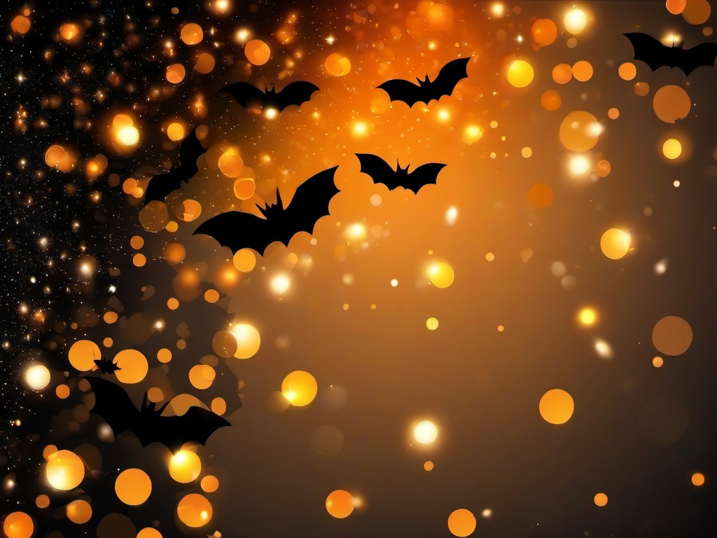 Halloween Sparkle Background  