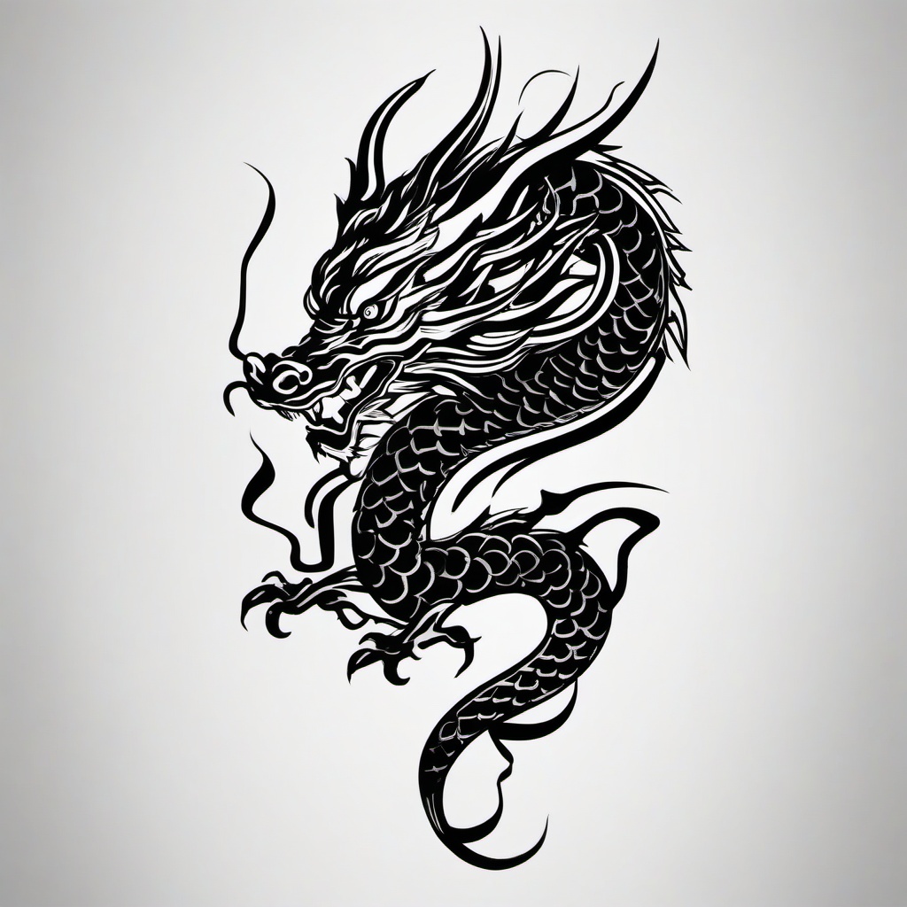 Single needle red dragon tattoo done on the inner arm.
