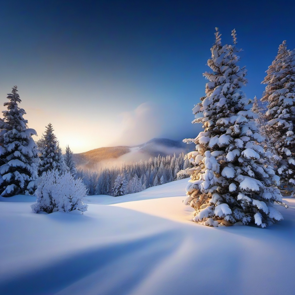 Snow Background Wallpaper - tree snow wallpaper  