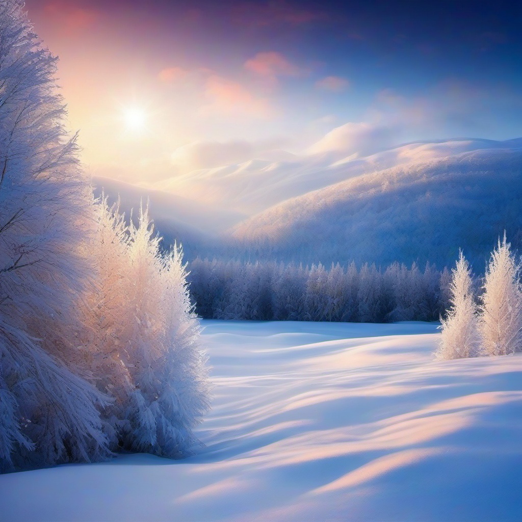 Winter background wallpaper - snow frozen background  