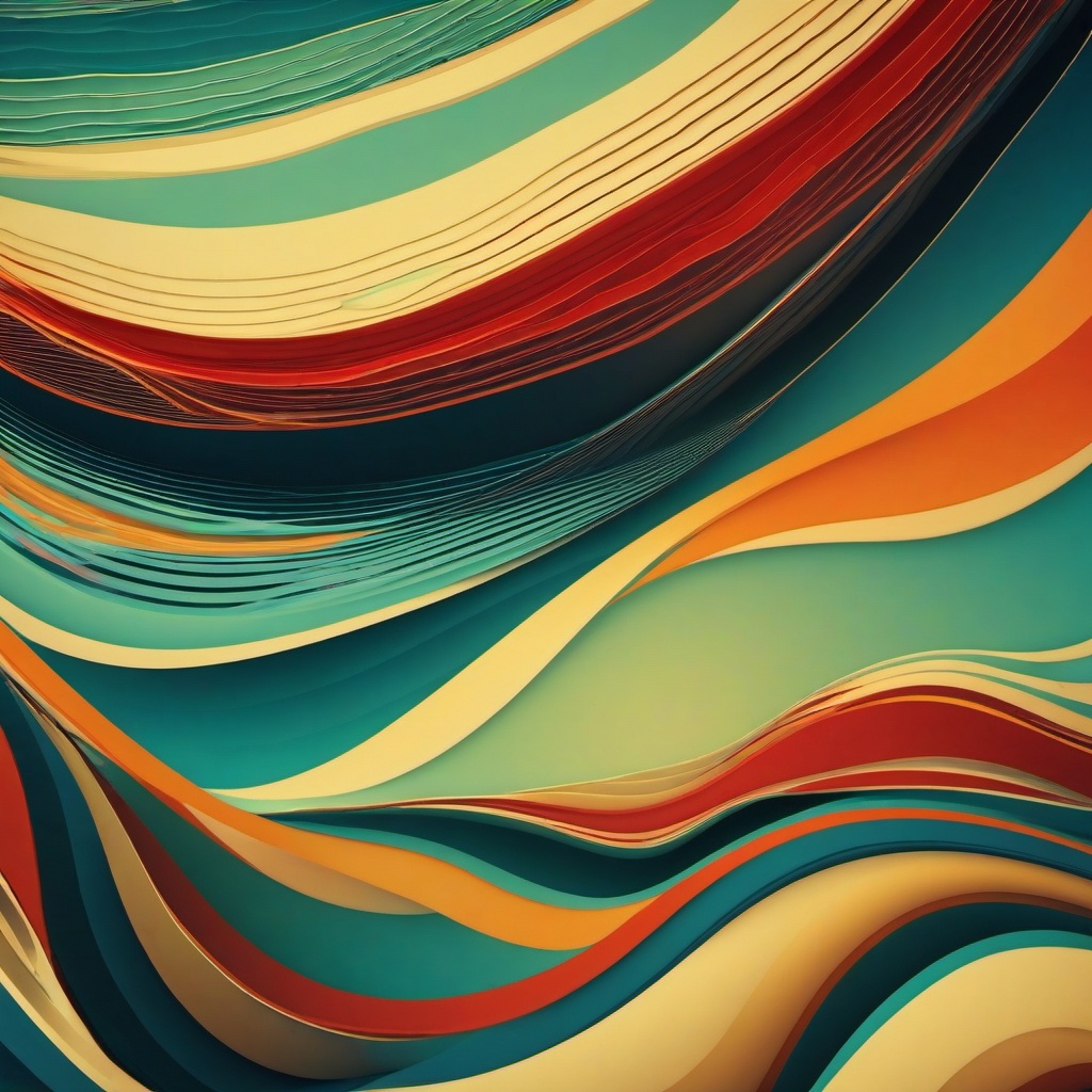 Wave Background Wallpaper - retro wavy background  