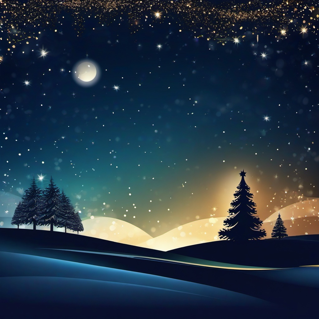 Christmas Background Wallpaper - christmas night sky background  