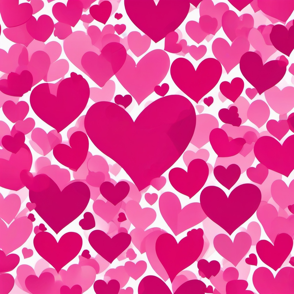 heart background pink  