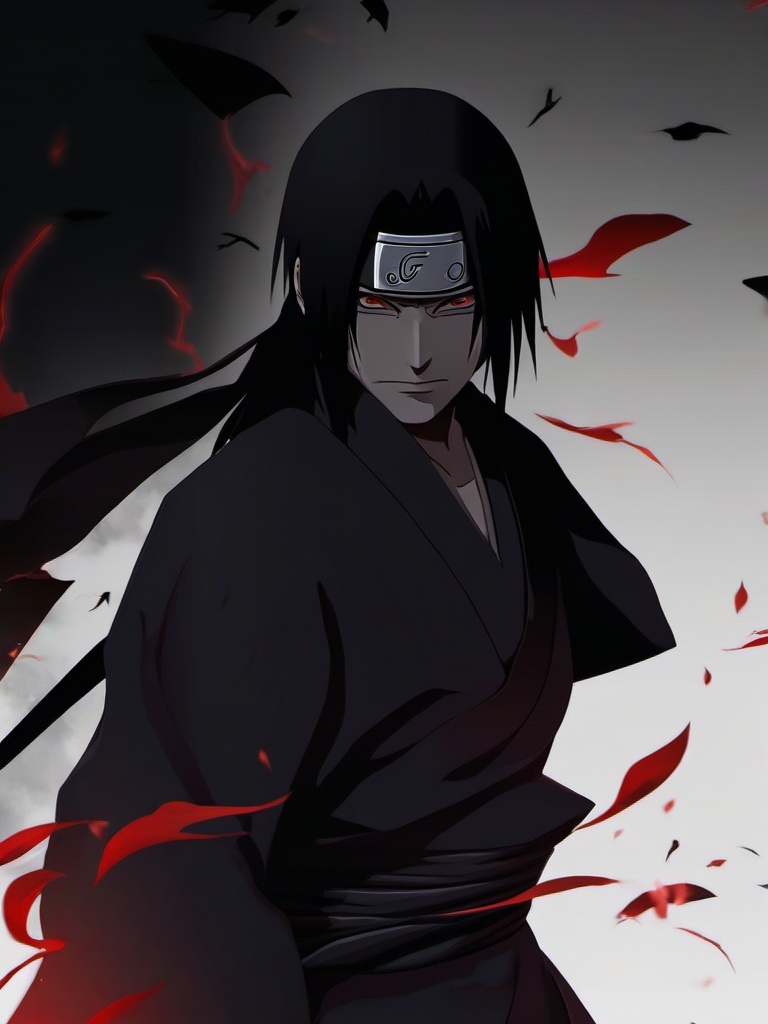 Dark Itachi Wallpaper 4K  ,mobile iphone background wallpaper