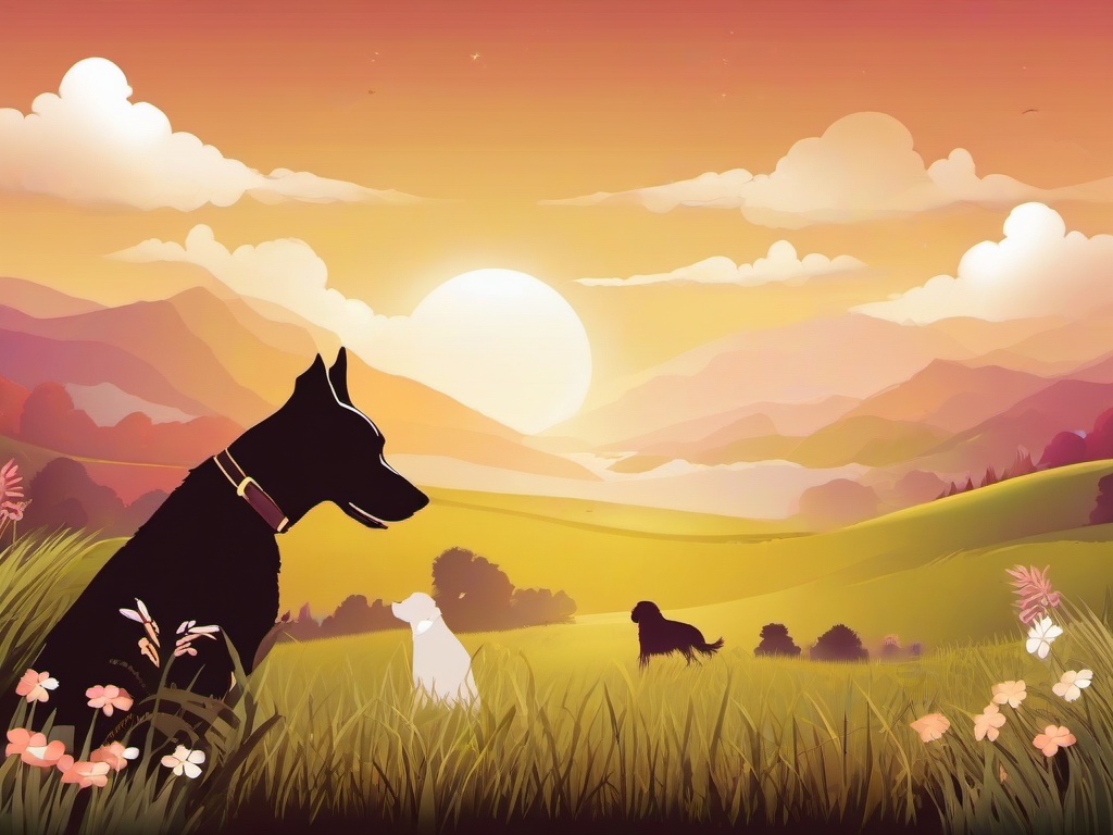 Dog Heaven Background  