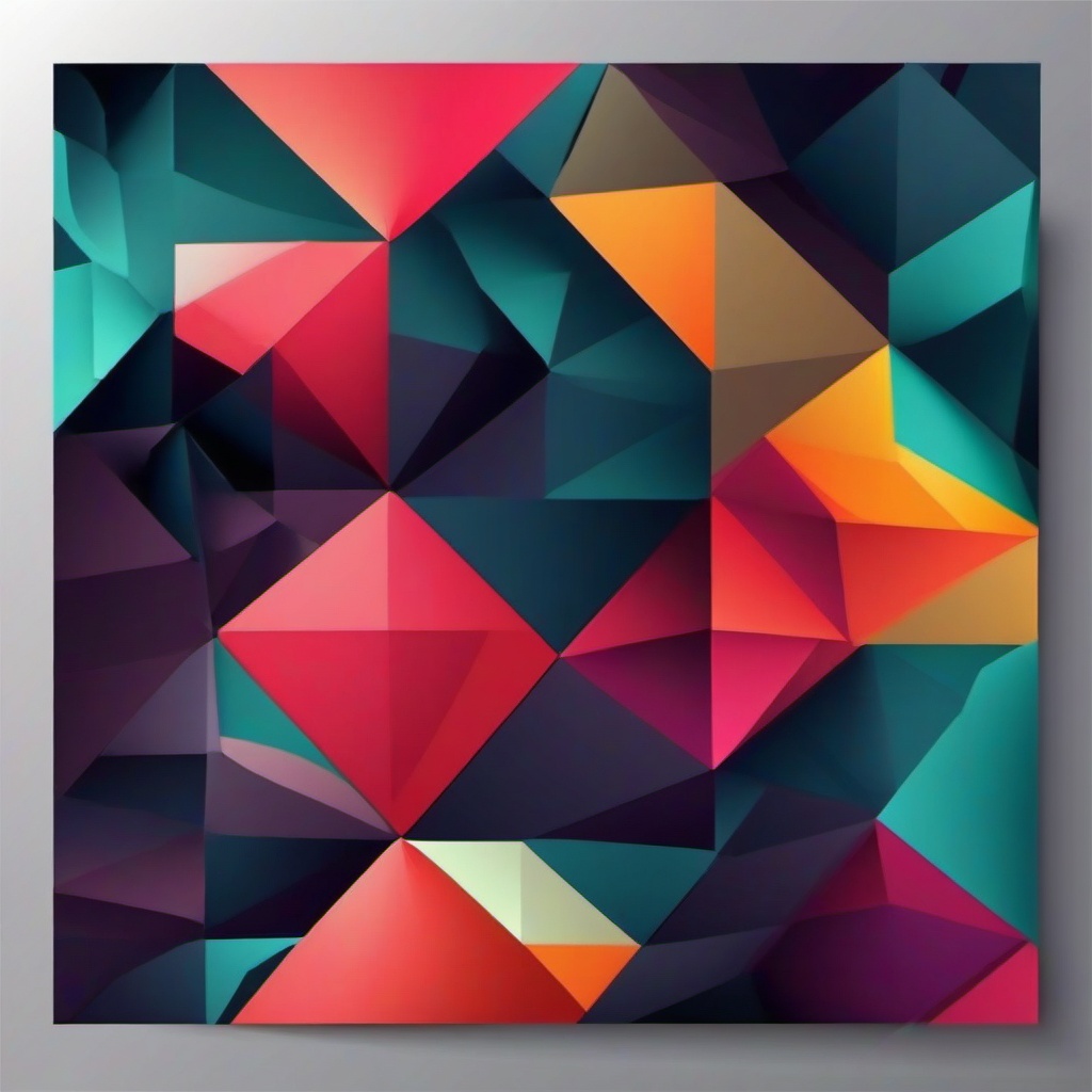 Geometric Background - triangle background  