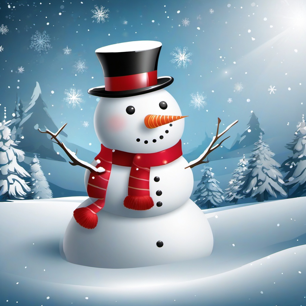 Christmas Background Wallpaper - snowman christmas background  