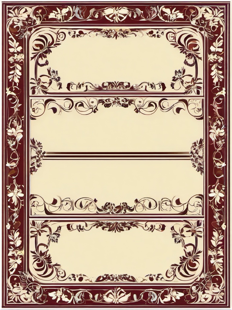 Pictures clipart - pictures with decorative borders  