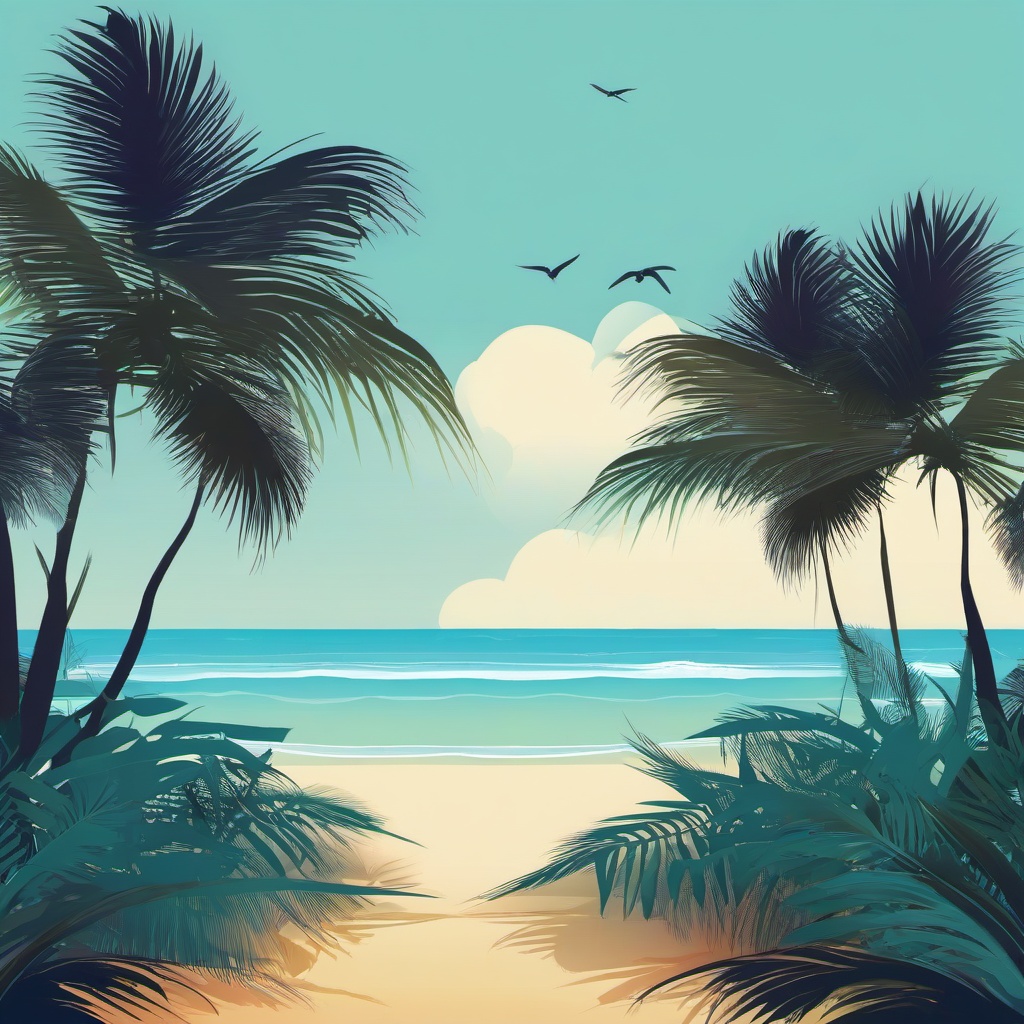 Beach background - tropical background beach  