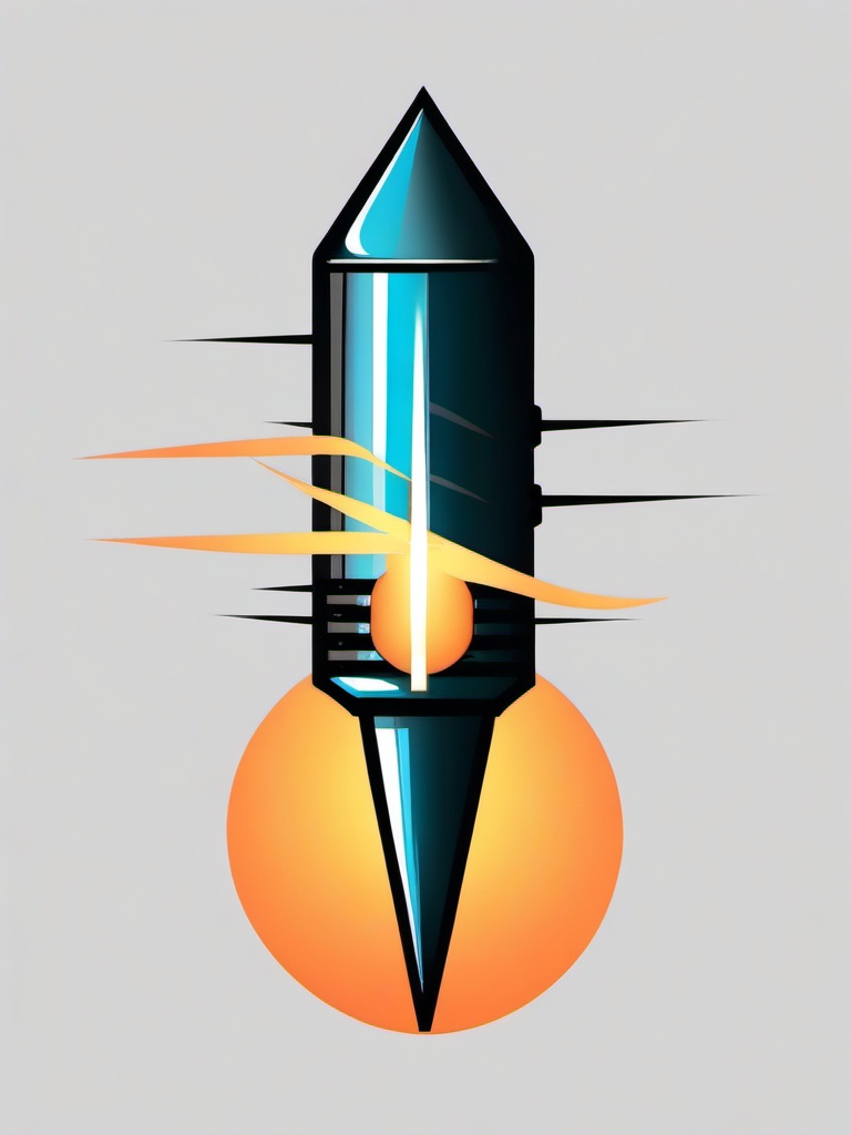Bolt Tattoo - A minimalistic representation of electric power.  minimalist color tattoo, vector