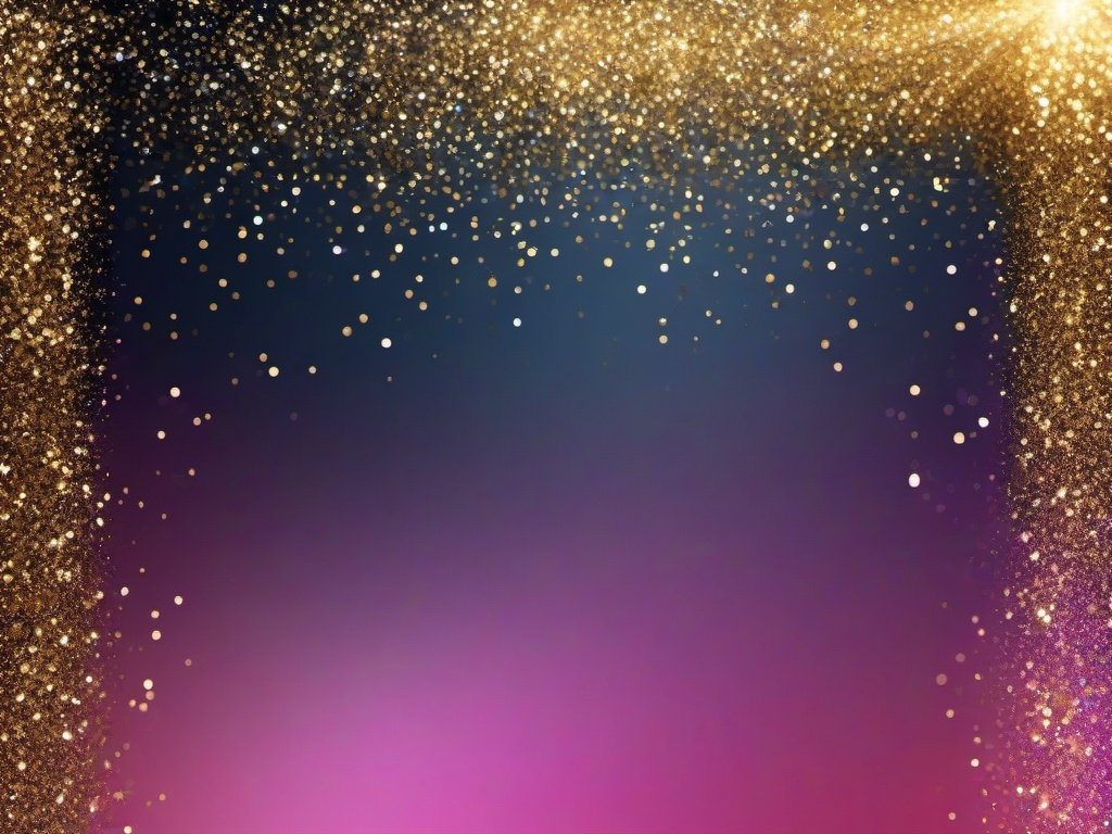 Glitter Border Transparent Background  