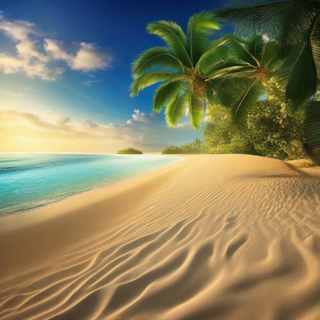 Beach Background Wallpaper - tropical beach christmas wallpaper  