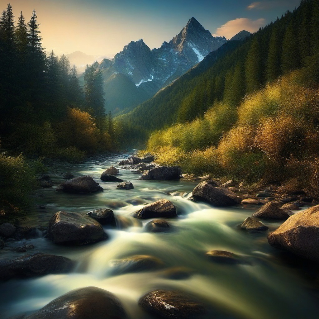 Mountain Background Wallpaper - mountain river background  