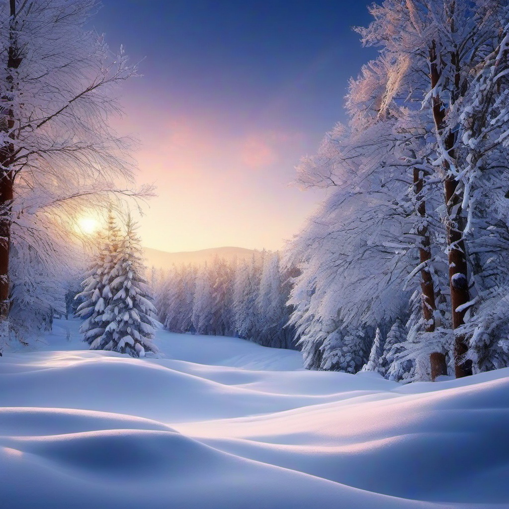 Winter background wallpaper - snow background for computer  