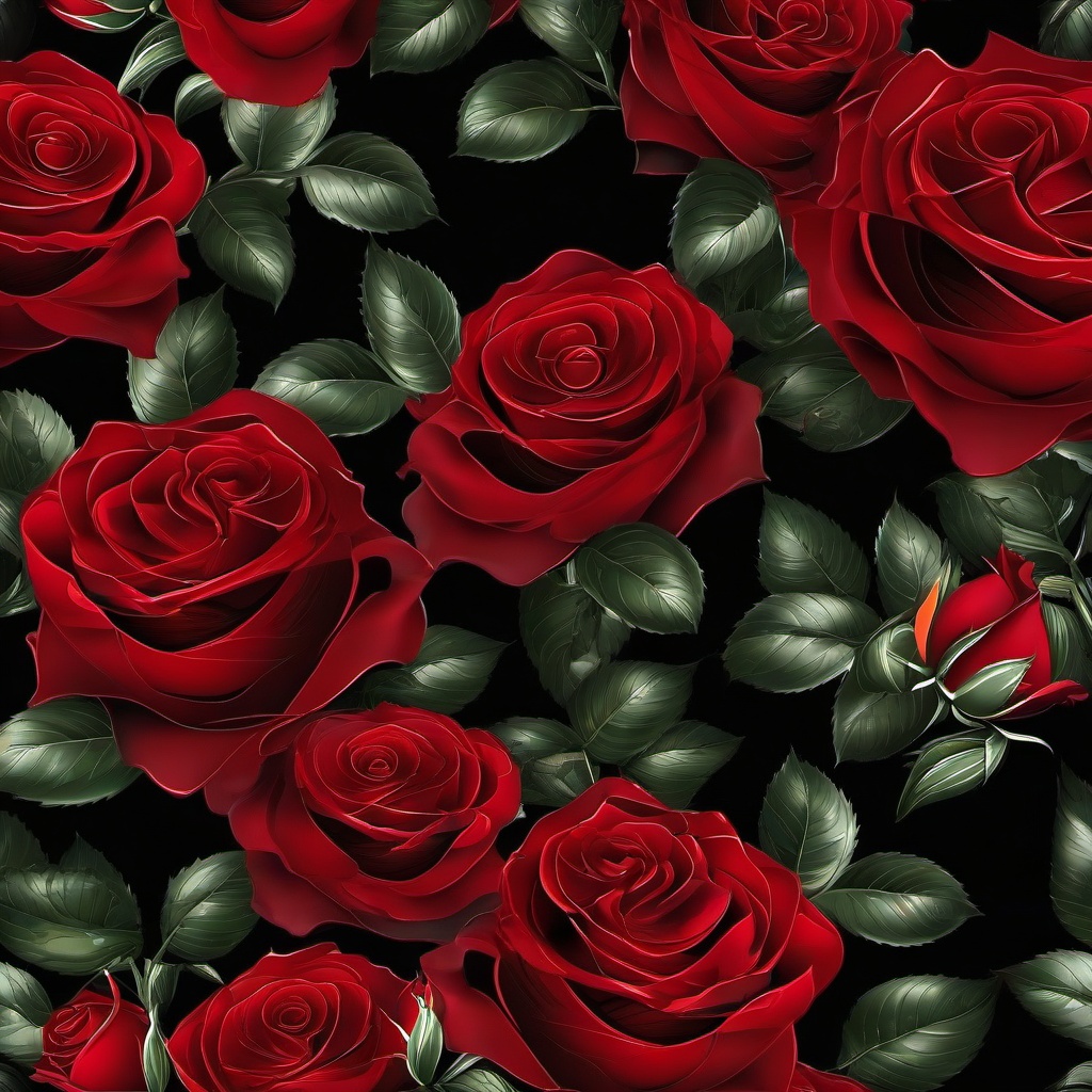 Red Background Wallpaper - red rose black background  