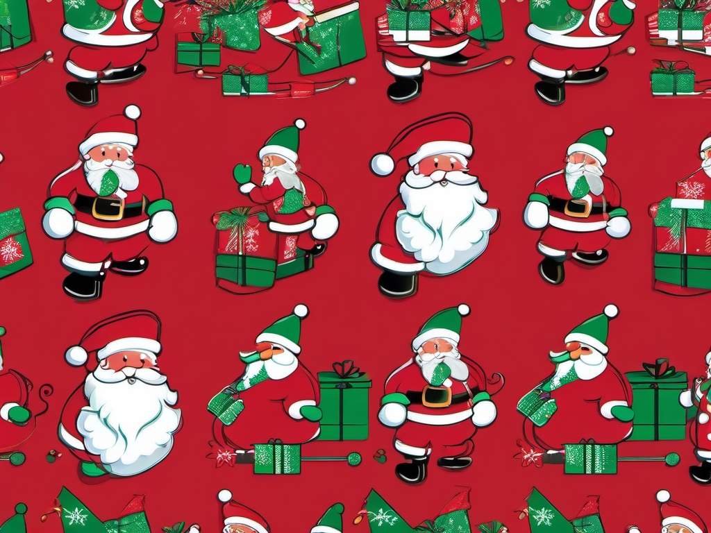 Santa Wallpaper 4K  