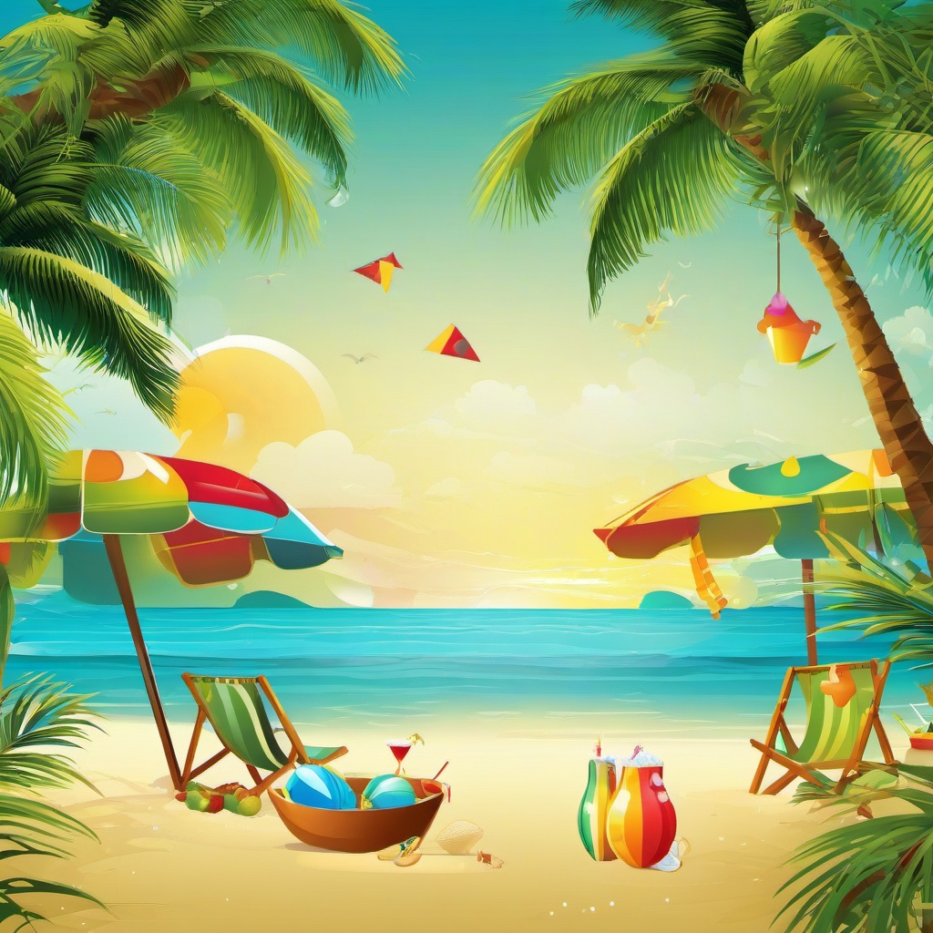 Beach background - beach party wallpaper  