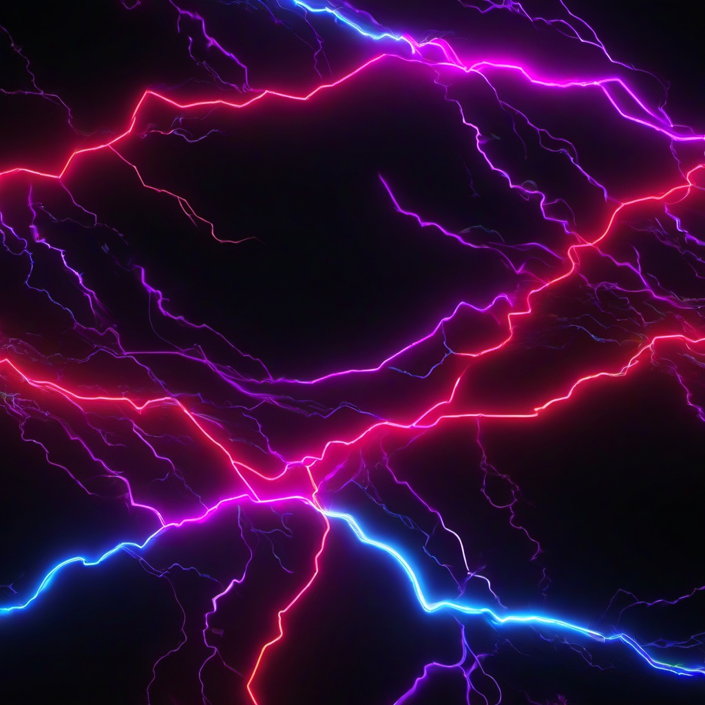 Neon Background Wallpaper - neon lightning bolt wallpaper  