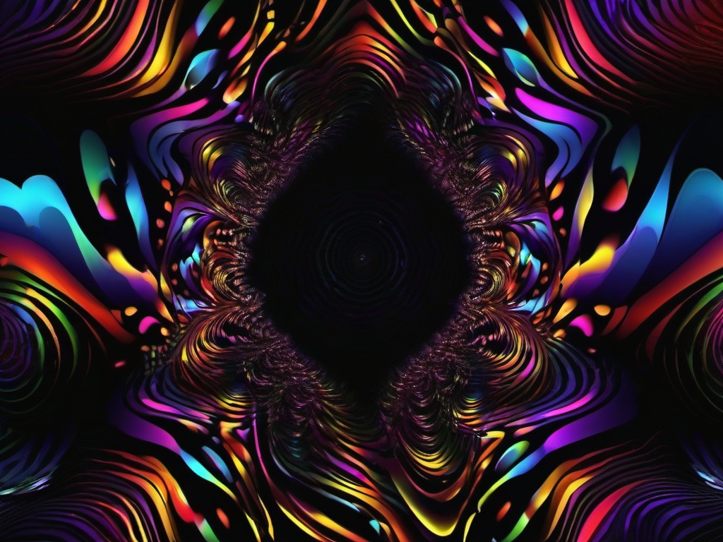 Trippy Dark Wallpaper  ,desktop background wallpaper