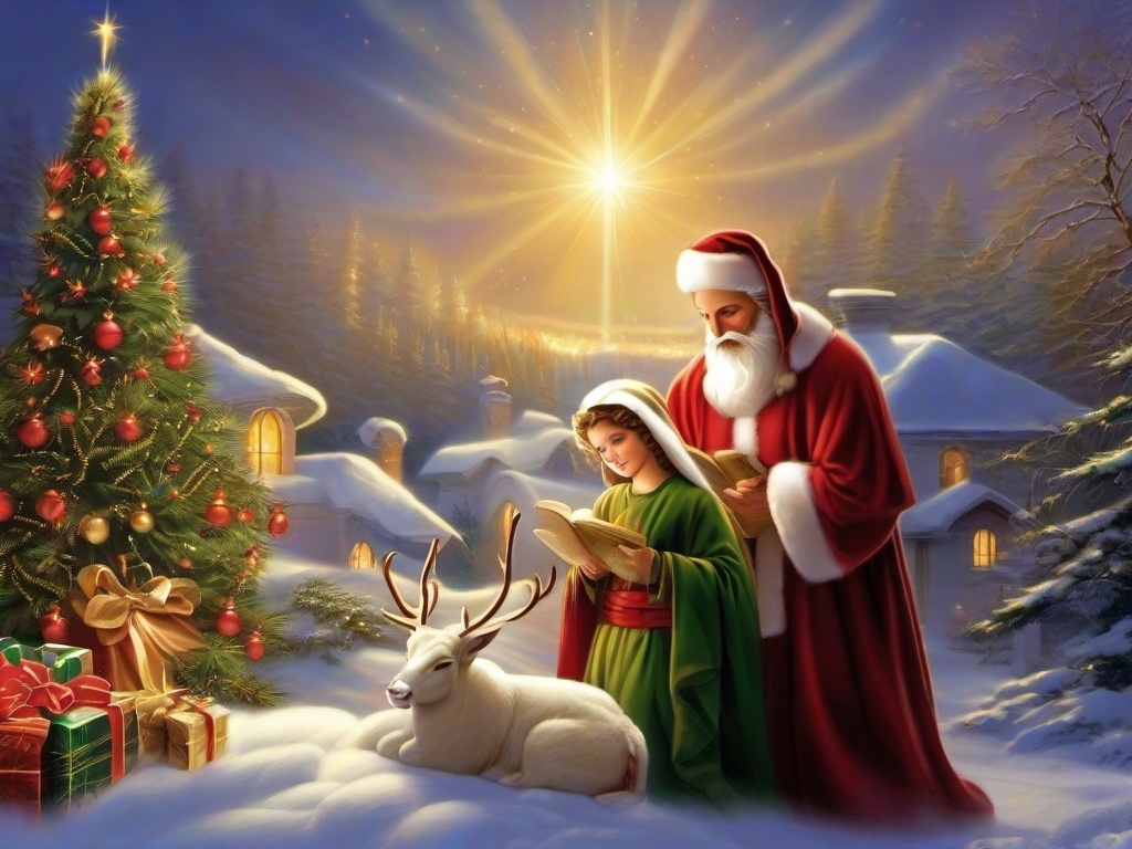 Christmas Religious Wallpaper  