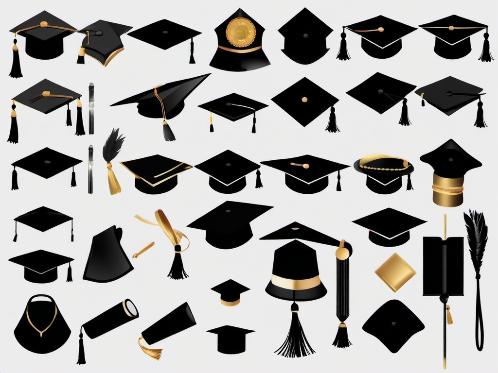 Grad Cap clipart - graduation cap with tassel  