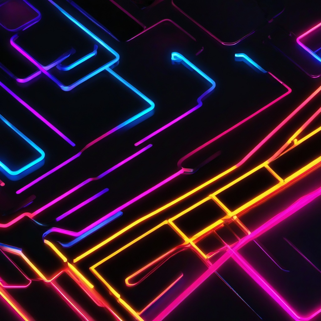 Neon Background Wallpaper - gaming background neon  