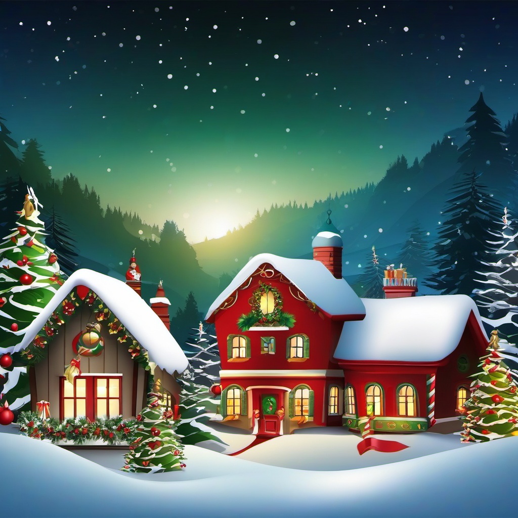 Christmas Background Wallpaper - christmas scene background free  