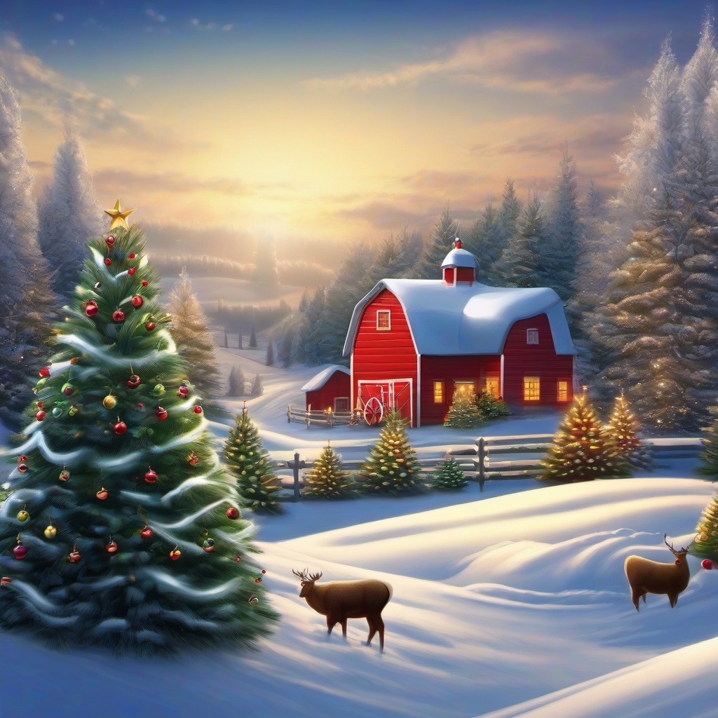 Christmas Background Wallpaper - christmas tree farm wallpaper  