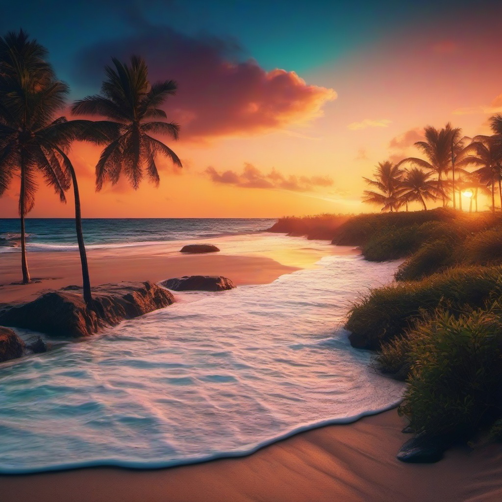 Beach background - 4k beach wallpaper  